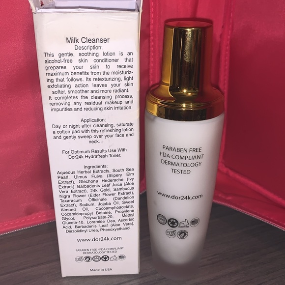 D’OR24K NEW Prestige Milk Cleanser (Comes with Box; As Is) - Picture 3 of 4